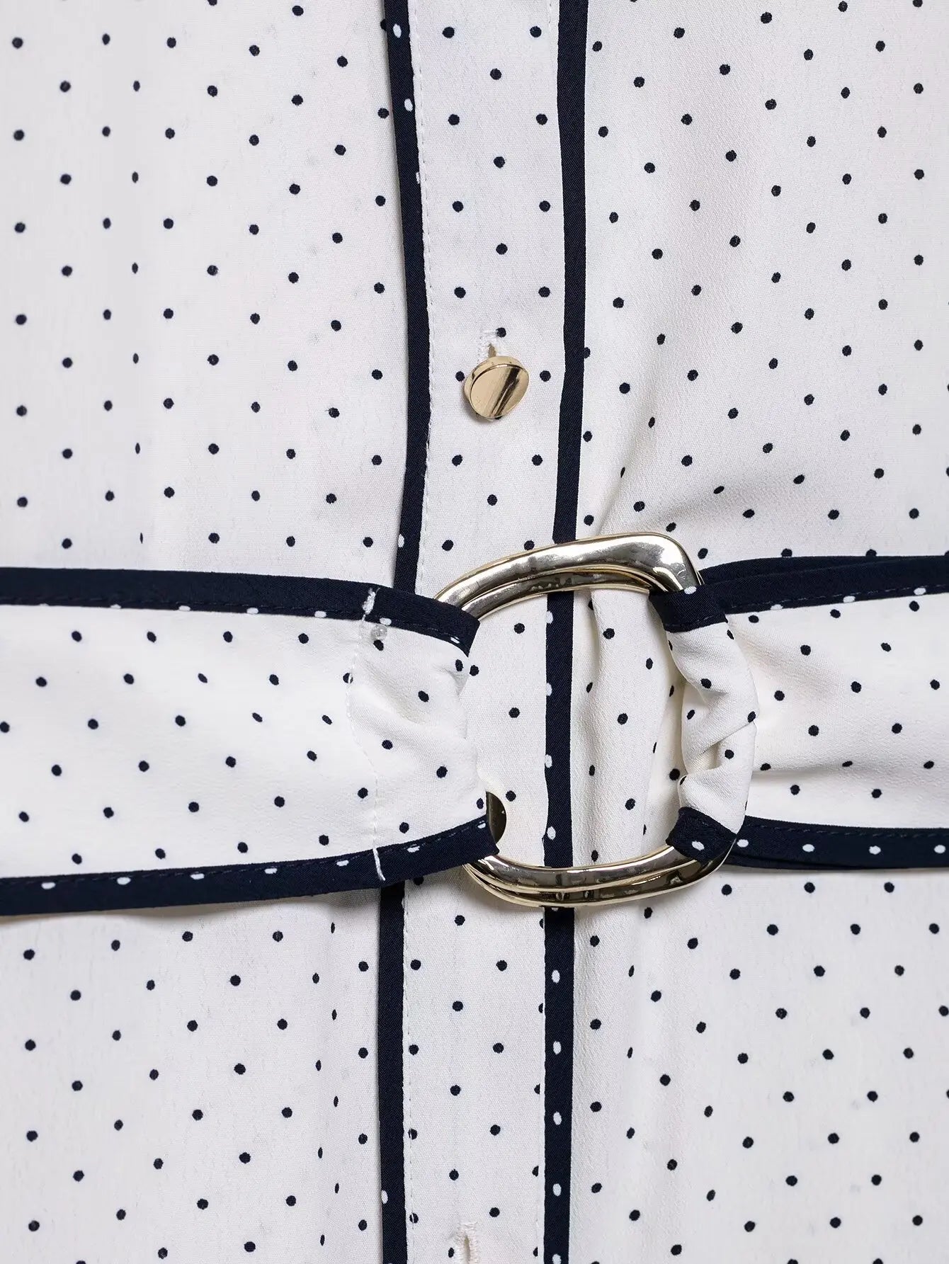 Woman Elegant Chic Sleeveless Single-breasted Midi Dress Summer Women Sexy White Polka Dot Shirt Style Chart Dress Mujer