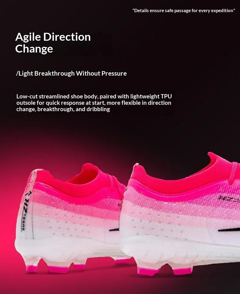 New Men Soccer Shoes Hot Sale Women Professional Football Boots Futsal Cleats Ultralight Unisex High-quality TF/FG Sneakers