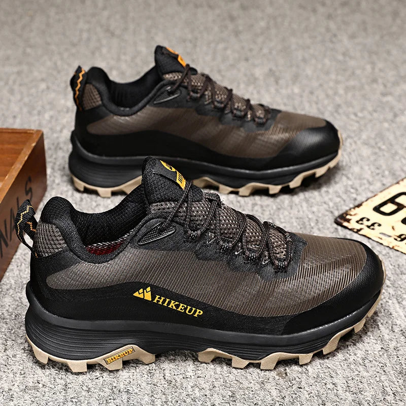 Outdoor Running Shoes Men Women Anti-skid Hiking Camping Sports Trail Male Safety Footwear Comfort Trekking Sneakers