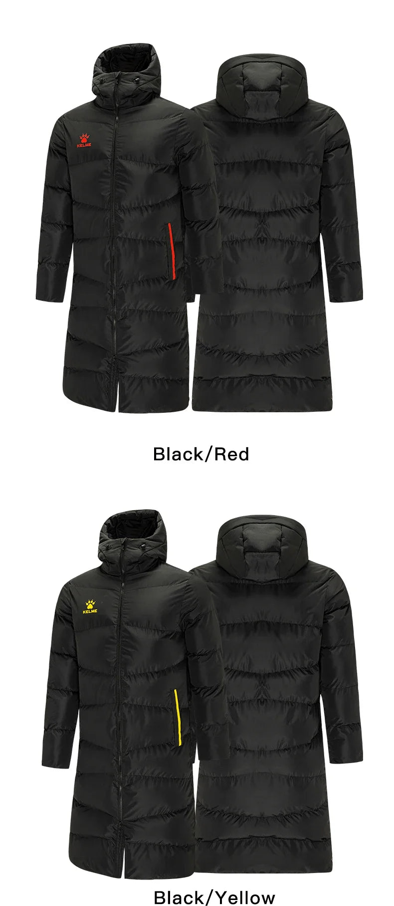Men Winter Jacket Long Solid Sports Training Coat Male Overcoat Outrwear Warm Cotton Padded Winter Coat Women 8261MF1014