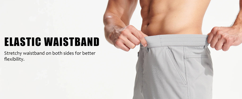 Waterproof Cargo Shorts Men's Summer Quick Dry Hiking Shorts Outdoor Multi-pockets Camping Training Work Shorts Man