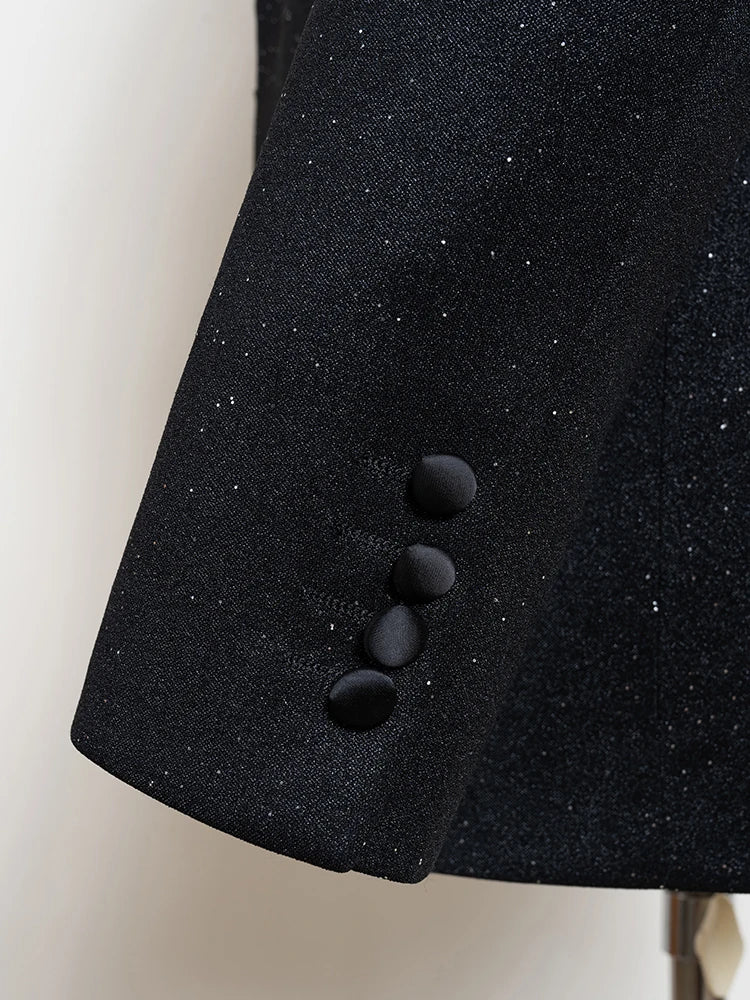 Luxury man suits high quality 3 pieces littering rhinestone embellishment Wedding Dress Shining flash diamond Tuxedo Dinner Suit