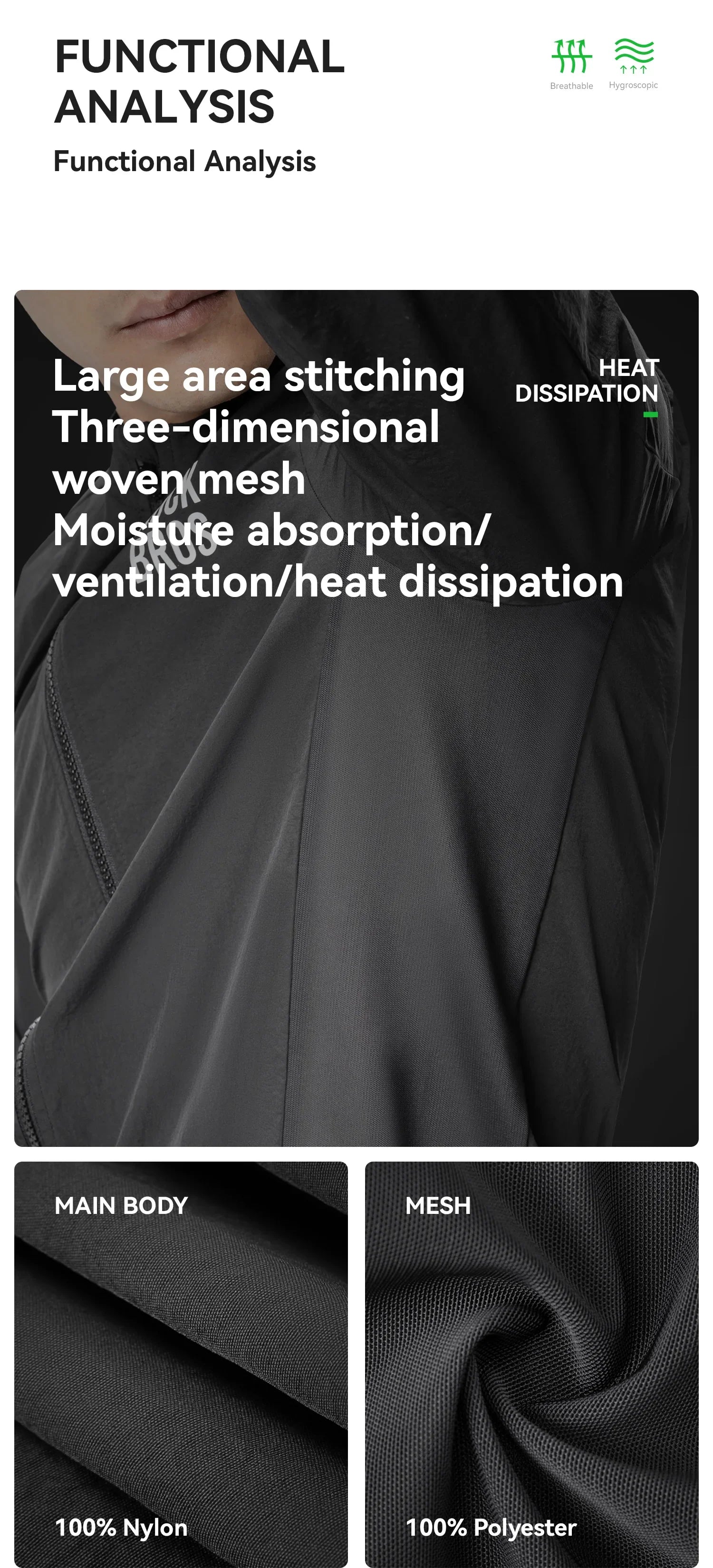 Cycling Jacket Lightweight Windproof Clothing Long-sleeved Bike Windbreaker Reflective Breathable Jacket EUR Size