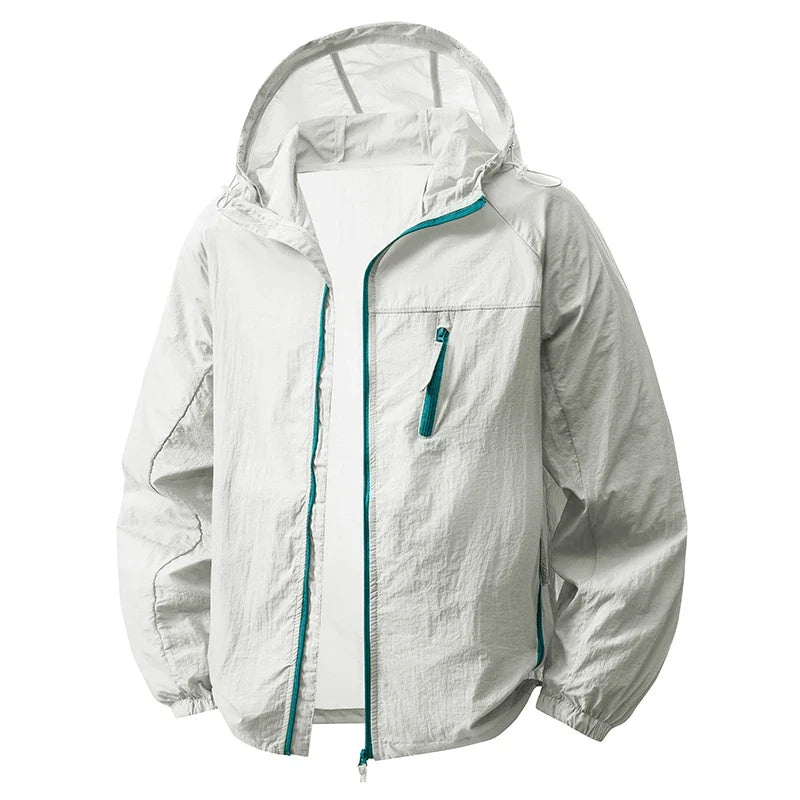 Women's Men's Sun Protective Jackets Camping Mountaineering Hiking Outdoor Sports Windbreaker Summer Lightweight Coat
