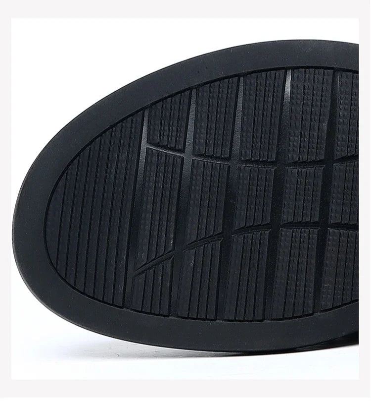 Breathable Hallow Business Leather Shoes for Men Buckle Designer Black Fashion Casual Shoe Male Summer British Elegant Shoes Man