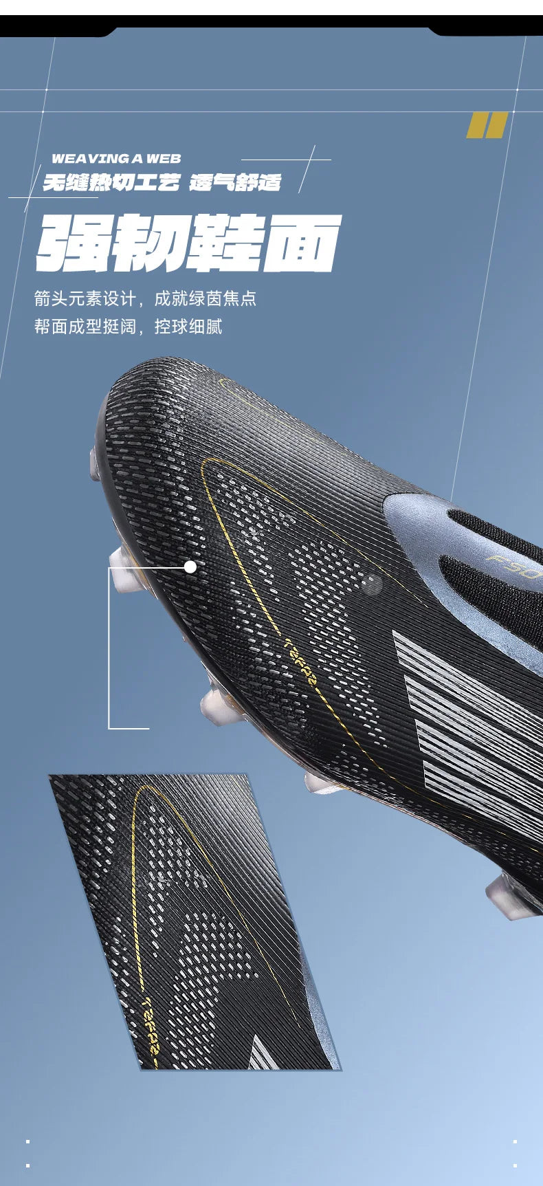 New Men Soccer Shoes Training Boys Sport Football Boots FG/TF Non Slip Match Breathable Adult Long Spikes Cleats Outdoor Sneaker