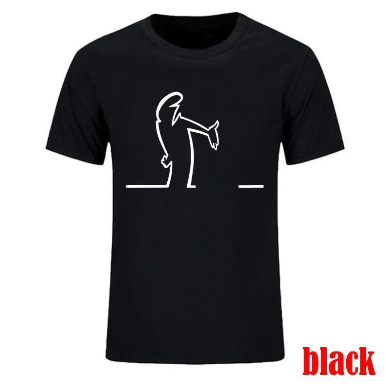 تي شيرتات صيفية للرجال من Balum La Linea بتصميم جرافيكي مضحك قطنية مريحة فاخرة (Camisetas)