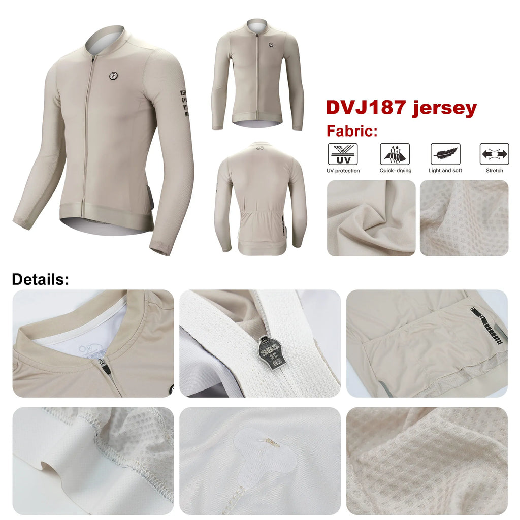 Cycling Jersey Long Sleeve Pro Aero Small Size 3D Bubble Mesh Cycling Jersey Men Women Breathable Man Cycling Maillot