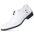 Summer Men's Breathable Mesh Casual Fashion Black/White Leather Board Shoes Comfortable Insole Suitable for Business Occasions