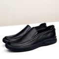 Leather Men Formal Shoes Luxury Brand 2026 Men's Loafers Dress Moccasins Breathable Slip on Black Driving Shoes Plus Size 37-48