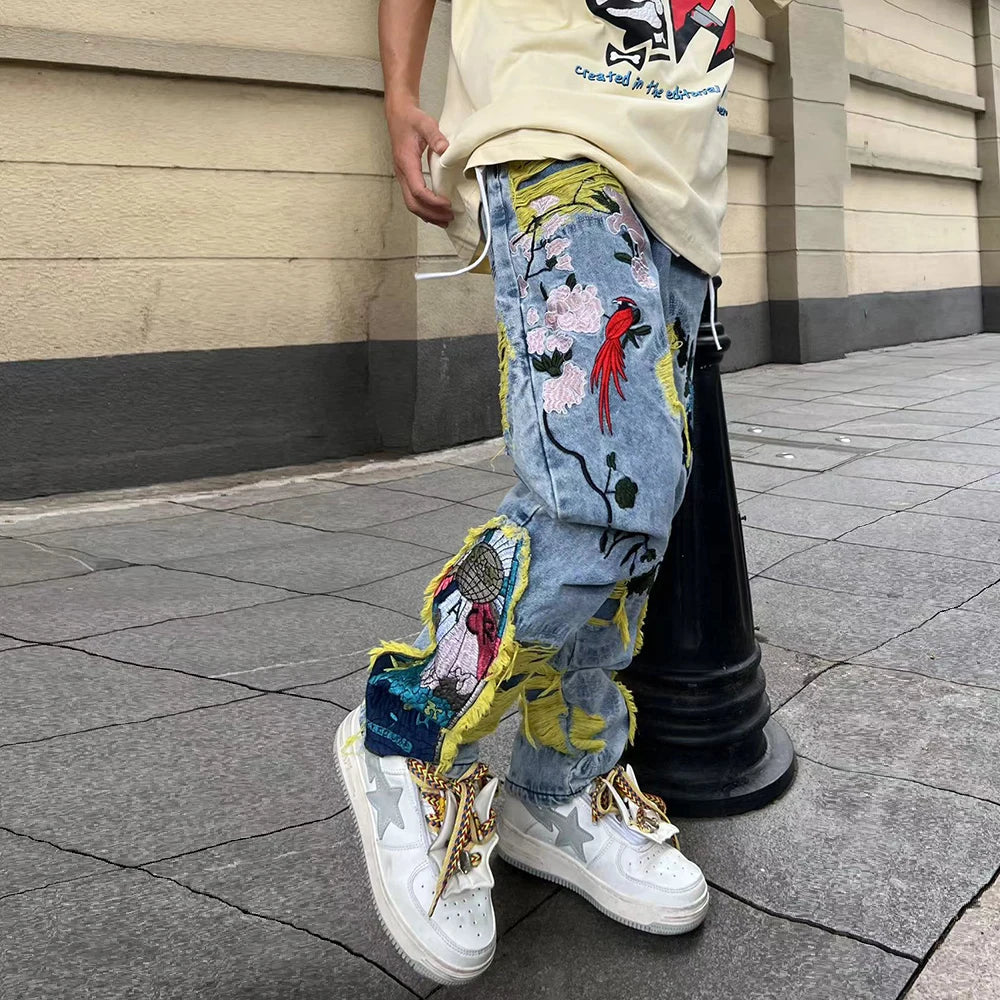 Denim Ripped Jeans for Men