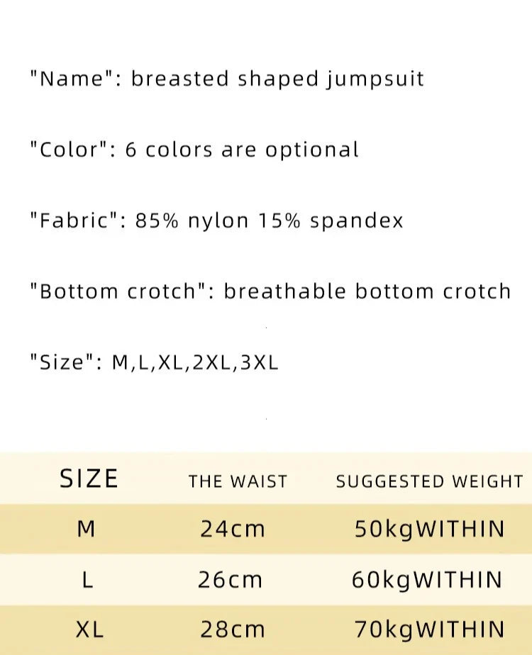 2025 New Bodysuit Shapewear with Zipper Belt Women Tummy Control Fajas Body Shaper Waist Trainer Slimming Cincher Corset Tops