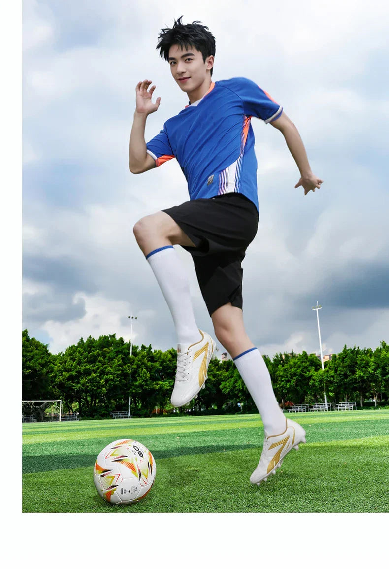 Mens Soccer Shoes Women Adults Society Football Cleats Ultralight Training Soccer Sneakers Outdoor Professional Football Boots