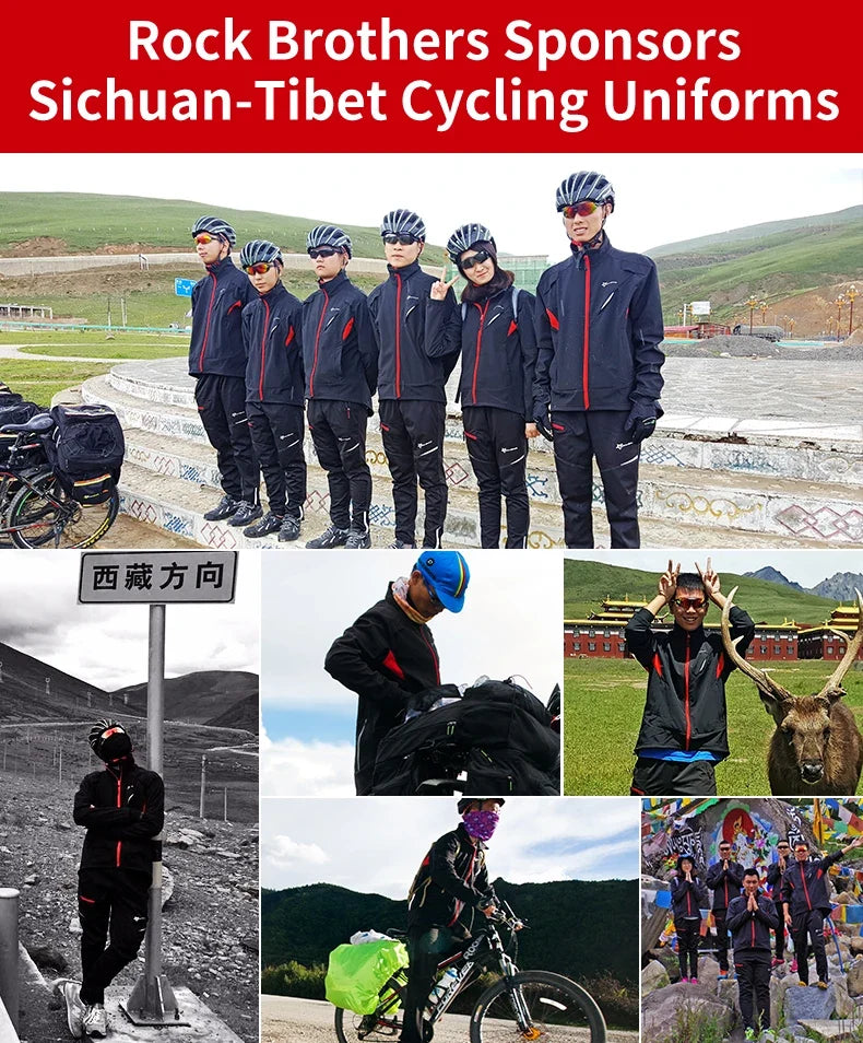 Winter Warmer Bicycle Jackets Windproof Thermal Fleece Bike Tops Coat Men Women MTB Road Sports Cycling Jerseys Jacket