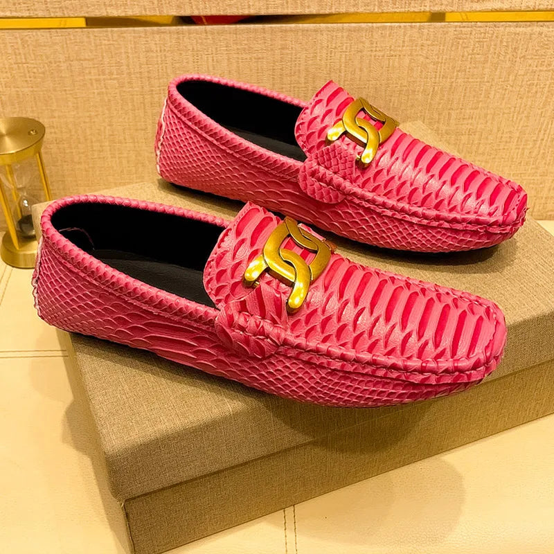 Plus Size 38~48 Mens Loafers Brand Corduroy Casual Leather Designer Vintage Slip-on Classic Men Driving Wedding Male Dress Shoes