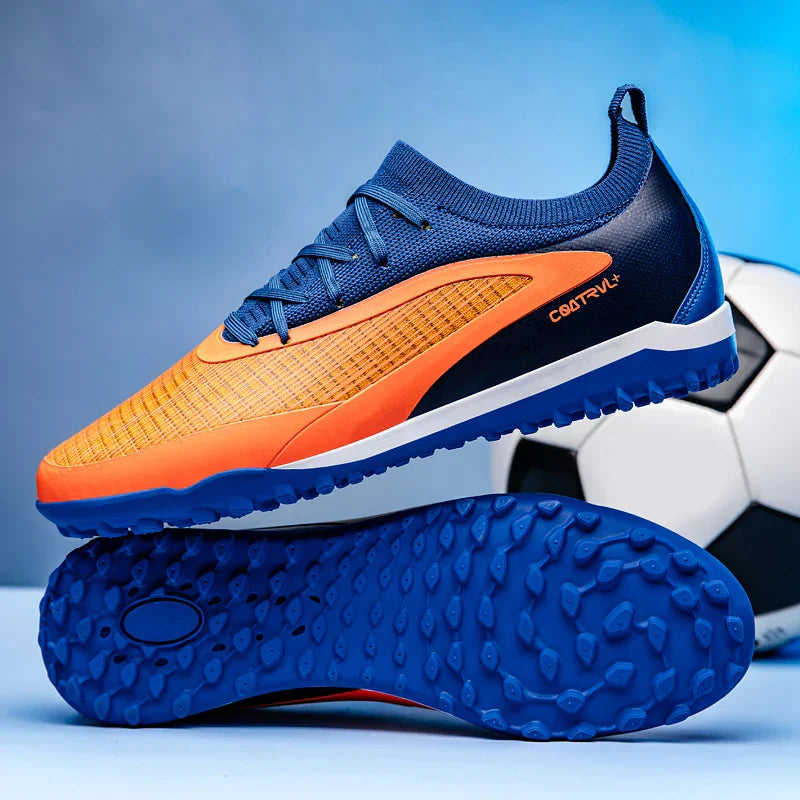 New Men Football Boots Outdoor Cleats Breathable Adult Non Slip Soccer Shoes Sport Long Spikes Training Boys Match Comfortable