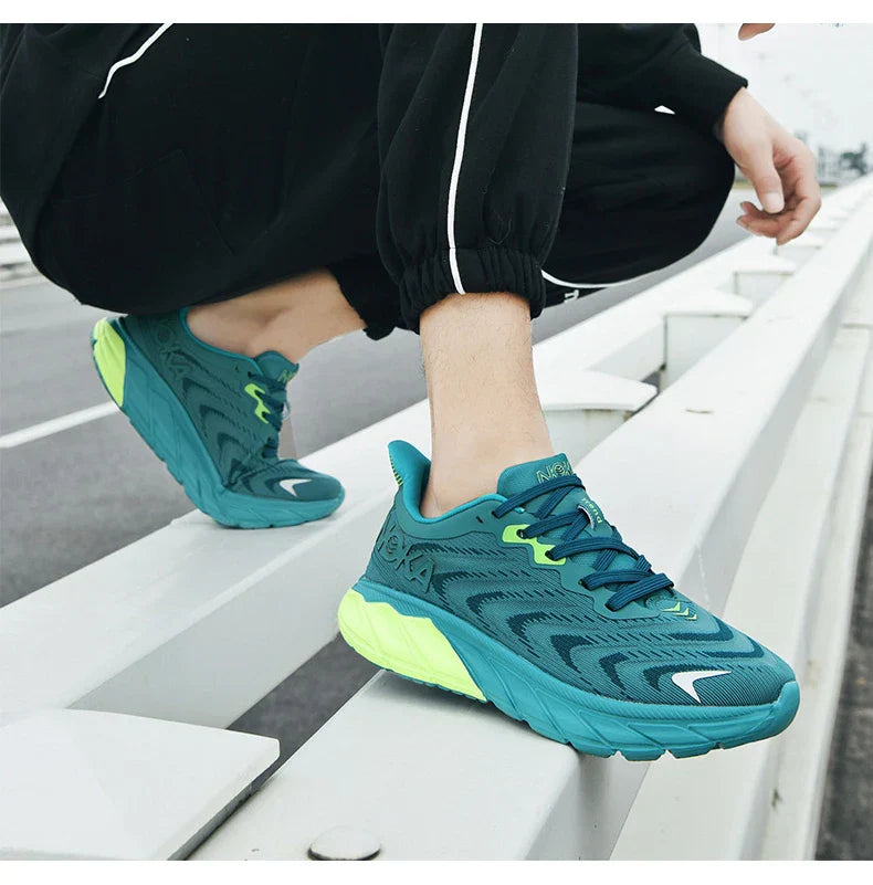 Men's Running Shoes Lightweight Breathable Comfortable Cushioned Sneakers for Walking Gym Casual Wear Athletic Shoes