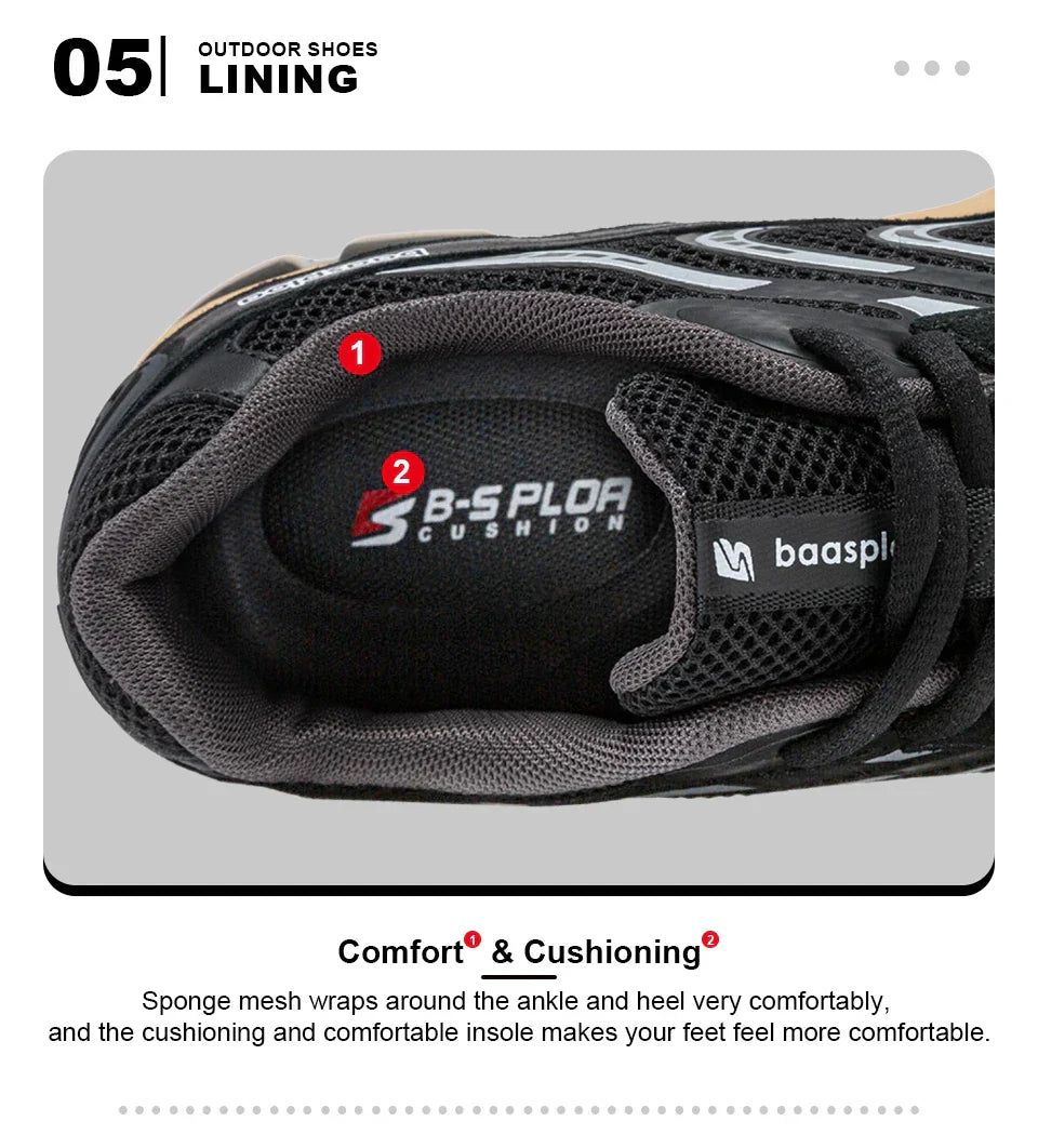 Men Running Shoes Fashion Lightweight Mesh Breathable Sport Shoes Male Casual Non-Slip Walking Shoes Sneakers