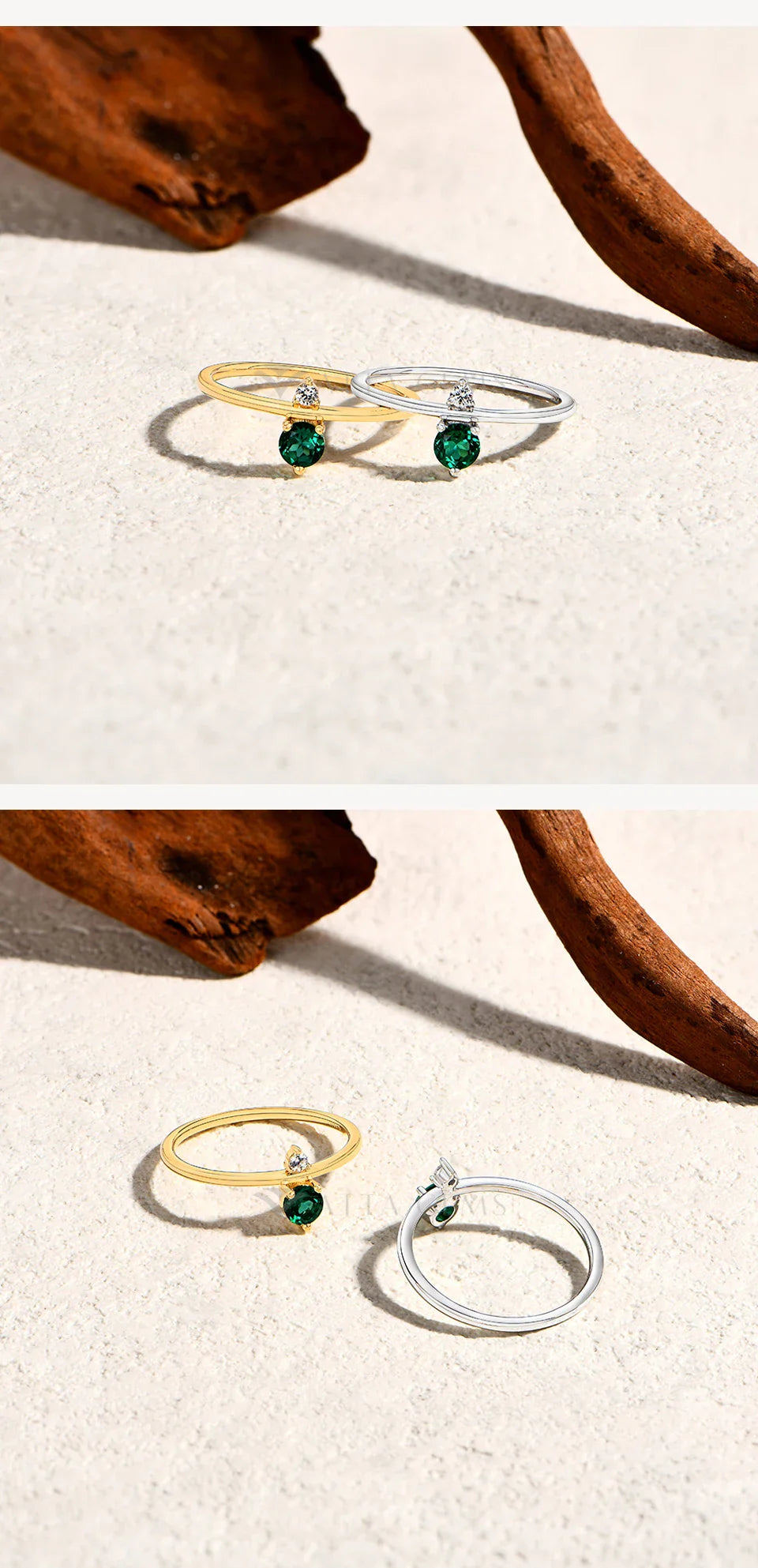Fashion Trend Lab Zambian Emerald Engagement Ring For Women S925 Sterling Silver Zircon Rings Anniversary Jewelry Gifts