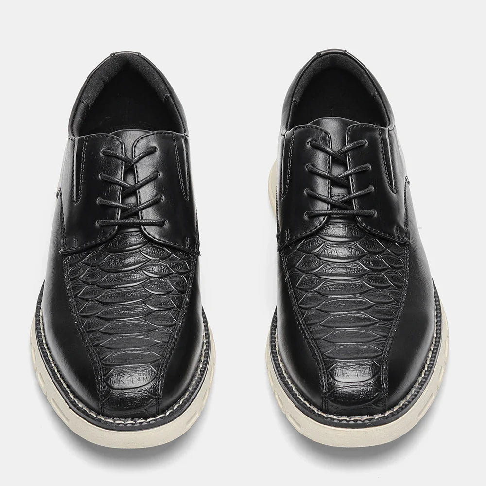 Fashion Brogue Men's Shoes Comfortable 2025 Brand Casual Shoes Men