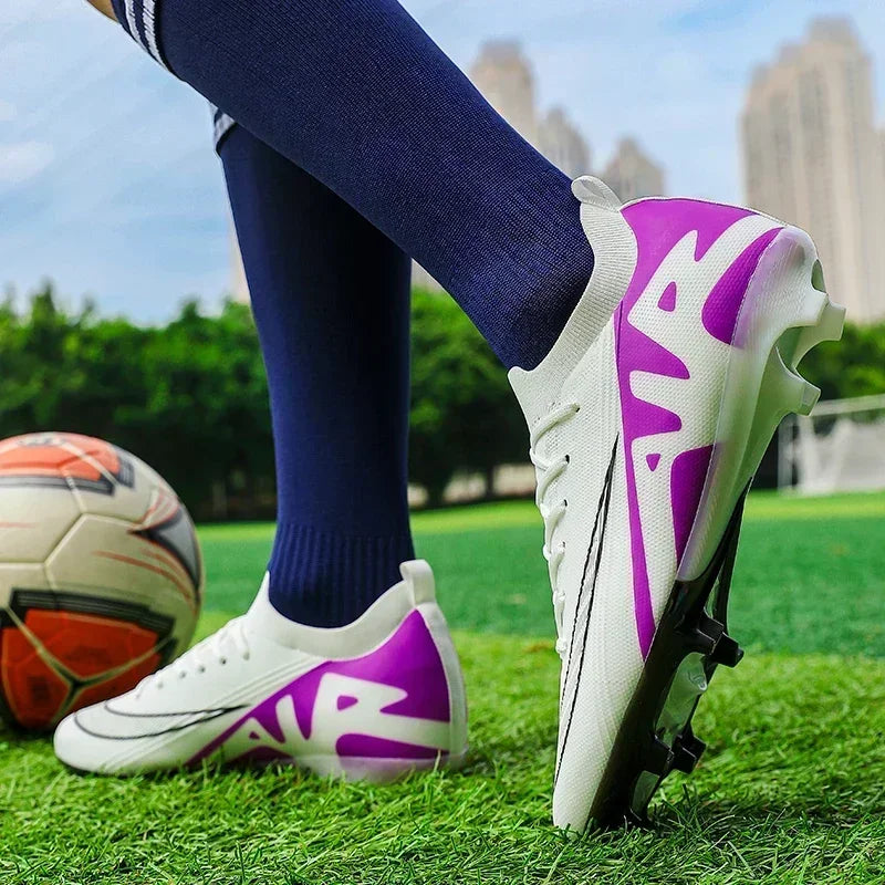 Football Boots Men Training Sport Non-Slip Grass Unisex Outdoor Ultralight Soccer Shoes Sports Shoes Breathable Drop Shipping