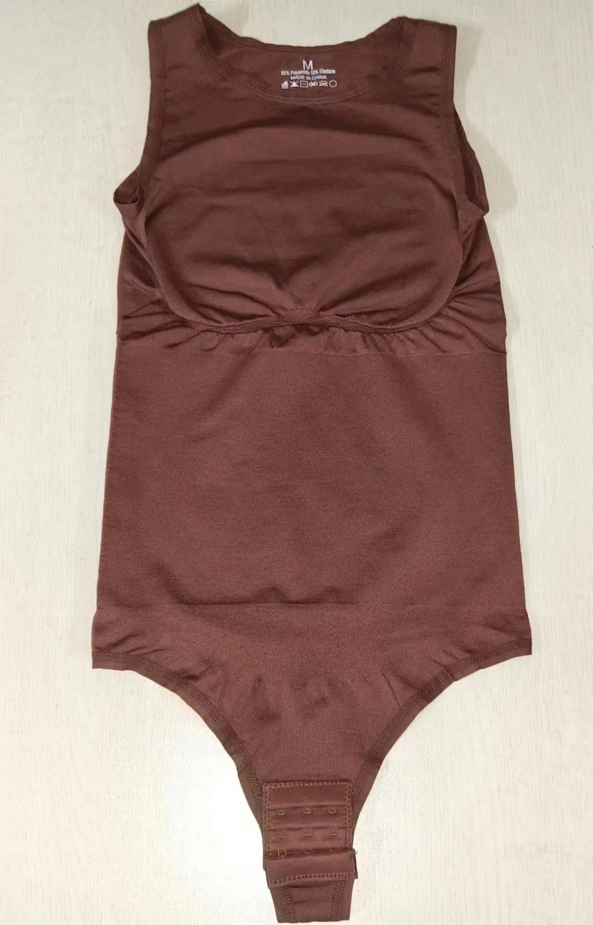 GUUDIA Halter Neck Body Shaper Suits Open Crotch Thong Shapewear Body Shapers Tummy Control Bodysuit Cupless Stretchy Jumpsuit