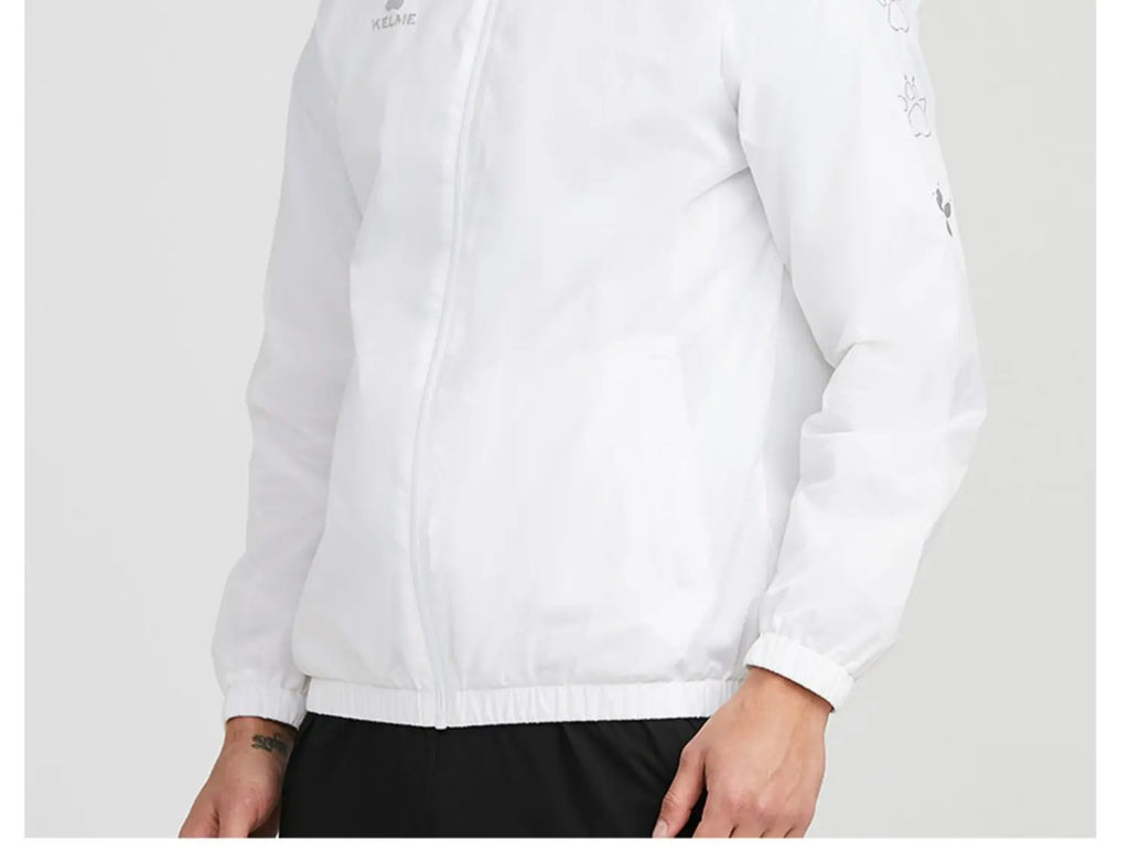 Men's Waterproof Jacket  Windbreaker Soccer Training Lightweight  Training  Outwear Quick Dry Coat  8163WT1001