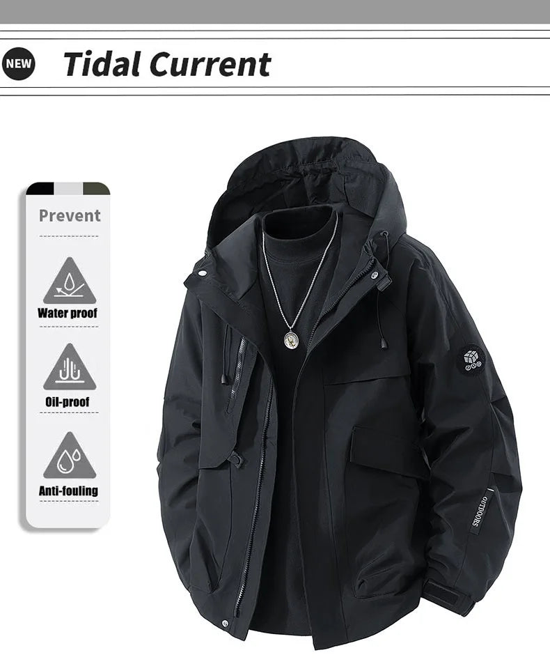 Men Women Hiking Jackets Waterproof New Windproof Windbreaker Camping Climbing Trekking Outdoor Jacket Unisex