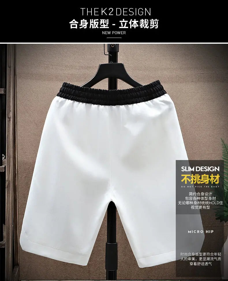 2025 summer Men's Beach Shorts men fashion Shorts Quick-Drying Shorts man Summer Thin Beach Pants Trendy Basketball Beach Pants