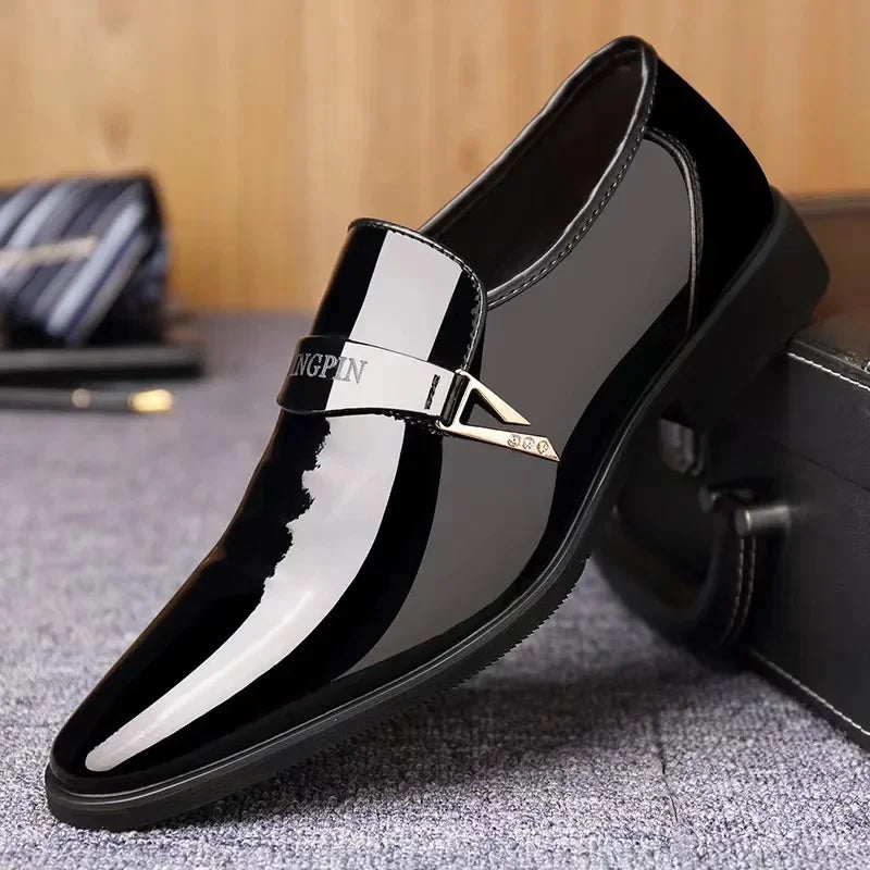 Casual Leather Shoes for Men – Breathable Comfortable Footwear, Sizes 40–48