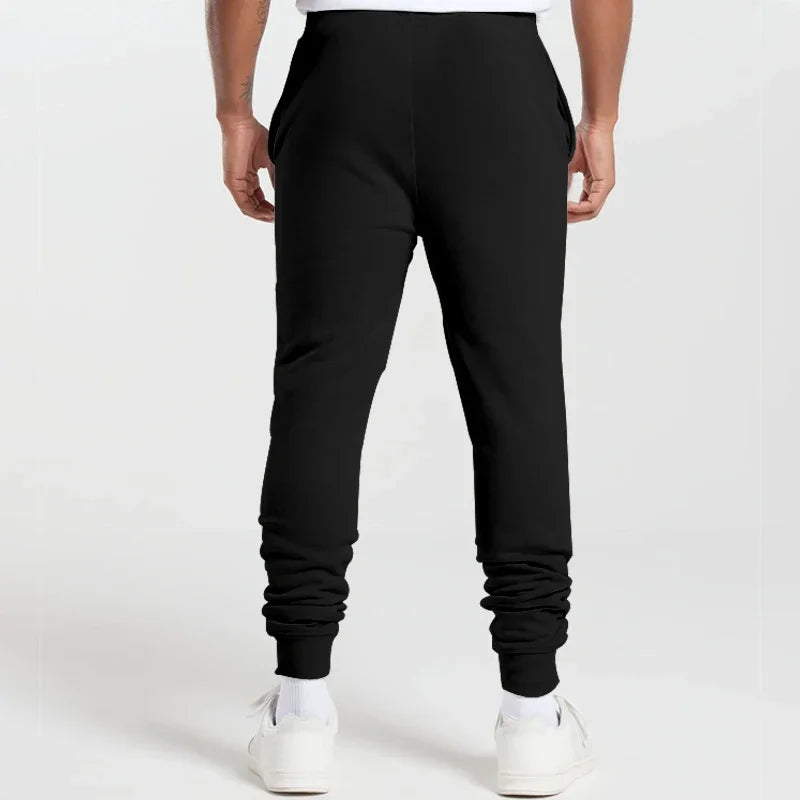Spring And Autumn New Men's Set Casual Sportswear Printed Hooded Zipper Jacket + Trousers Two-piece Fashion Men's Clothing