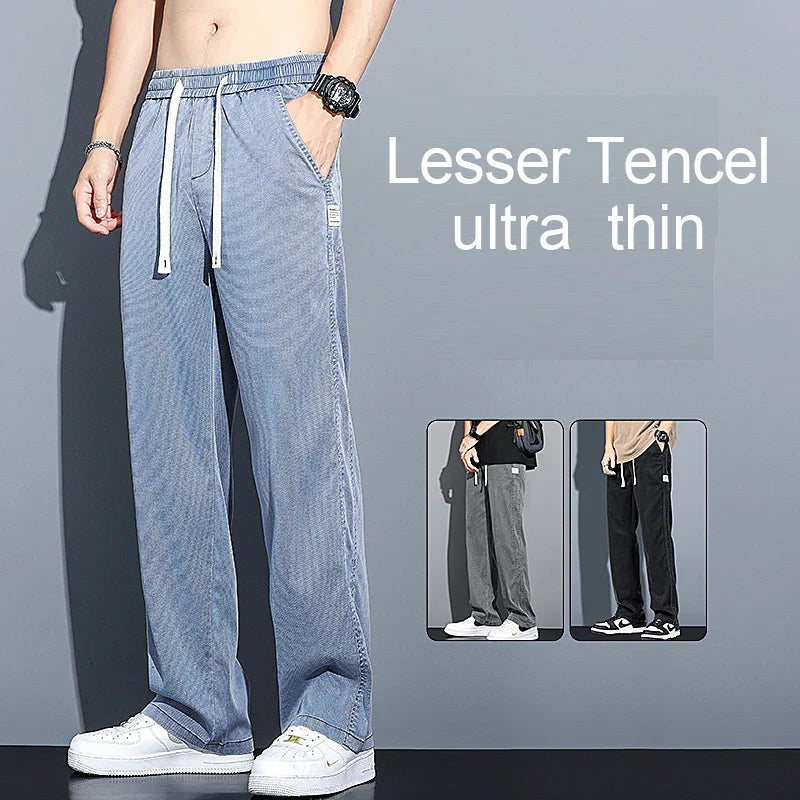 Soft Lyocell Fabric Men's Jeans