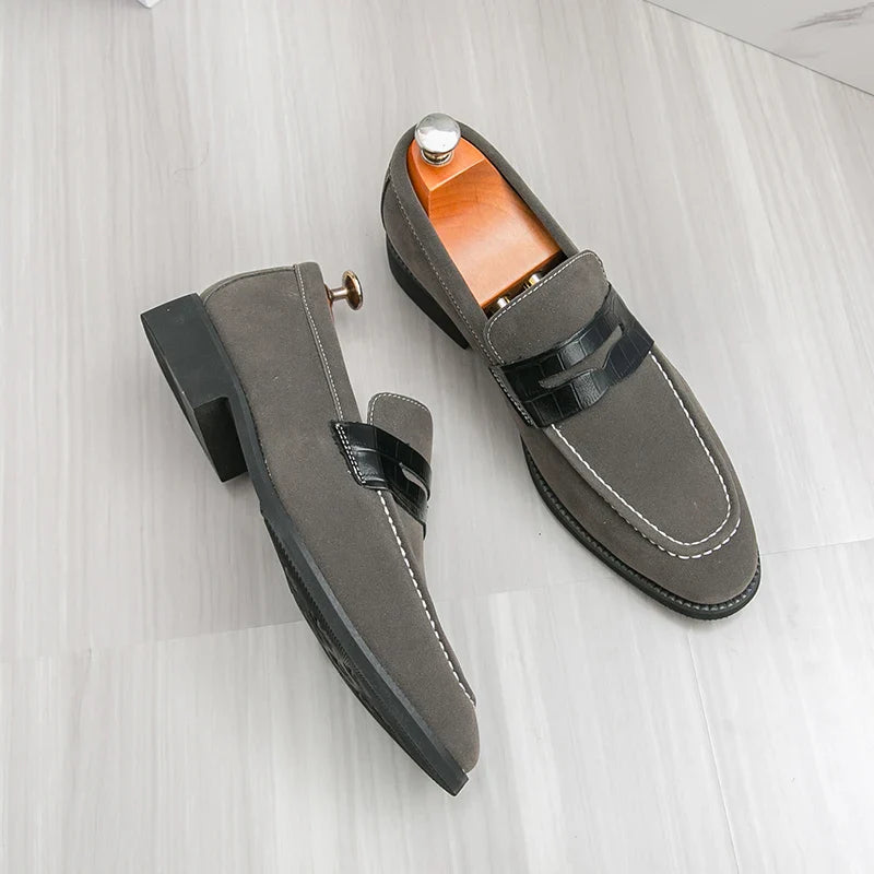 Hot Selling Business Leather Shoes Trendy and Versatile Breathable and Casual Shoes Comfortable and Long-lasting Work Shoes