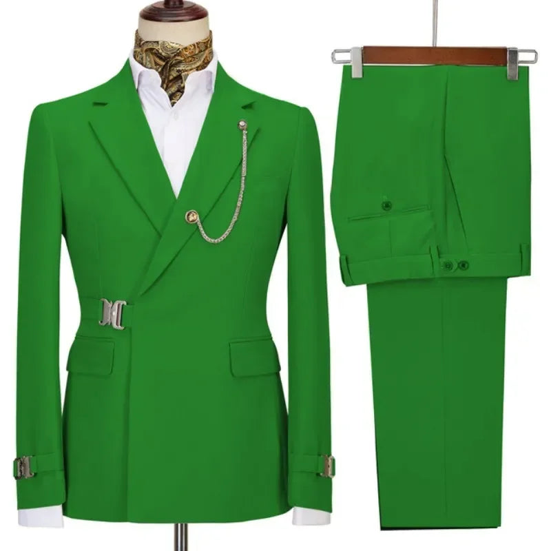 Mens Suits Coat Pant Wedding Suits