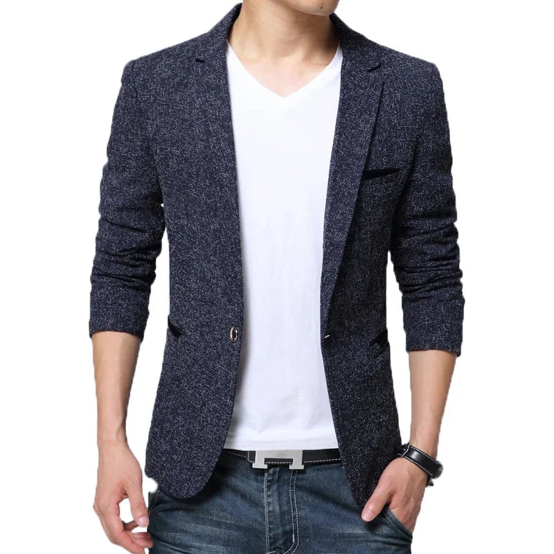 TFETTERS New Arrival Mens Blazer Jacket Suit Wedding Prom Party Slim Fit Smart Casual Suit Men Jacket Business Men Suit Jacket