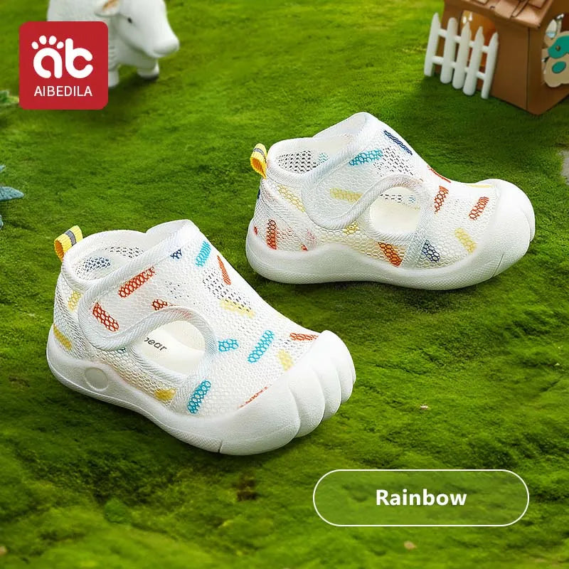 Baby Walking Shoes Summer Boys Mesh Shoe 1-3 Year Girls Sandals Soft Sole Aanti slip Children Casual Shoe Lightweight Baby Shoes