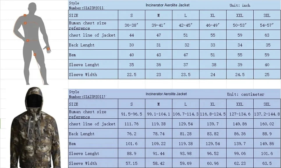 Men's High Quality Winter Waterproof Insulation Fishing Jacket Hunting Clothing