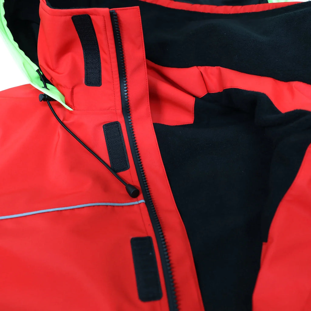 Outdoor Waterproof Hoodie Keep Warm Sailing Jacket Water Resistant and Windproof Nautical Suit