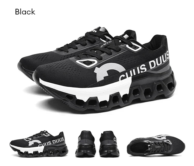 Men's Cushioning Running Shoes Lightweight Athletic Casual Sneakers Male Non-Slip Sports Shoes Outdoor Travel Walking Shoes