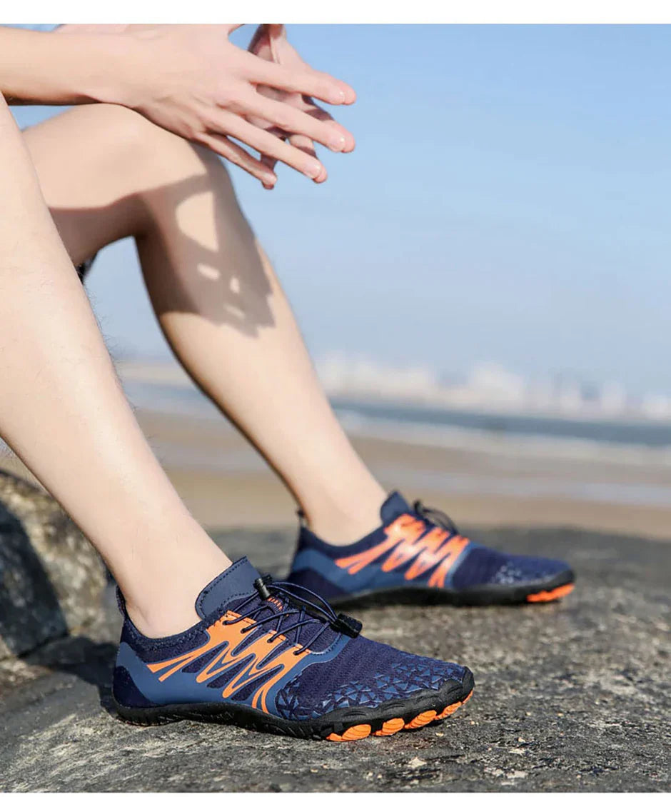 Men Women Barefoot Outdoor Aqua Shoes Couple Quick-drying Wading Beach Swimming Fitness Cycling Sports Water Sneakers