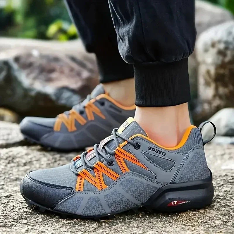 2025 Hiking Shoes Men's Non-slip Wear-resistant Comfortable Outdoor Hiking Sports Shoes Outdoor Running Shoes Walking Sports Sho