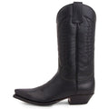 Men Cowboy Winter Leather Shoes