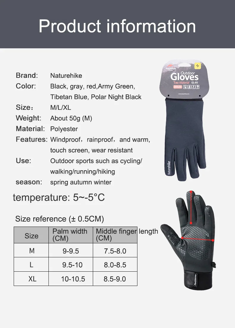Ultralight Portable Winter Waterproof Warm Three Piece Down Hat Gloves Shoe Covers Hiking Camping Clothing Equipment