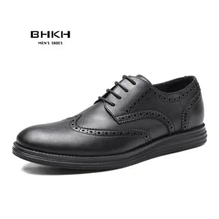 Male Sneakers Autumn/Winter traf Leather Men Casual Shoes Business Work Office Lace-up Dress shoes For Men Size47