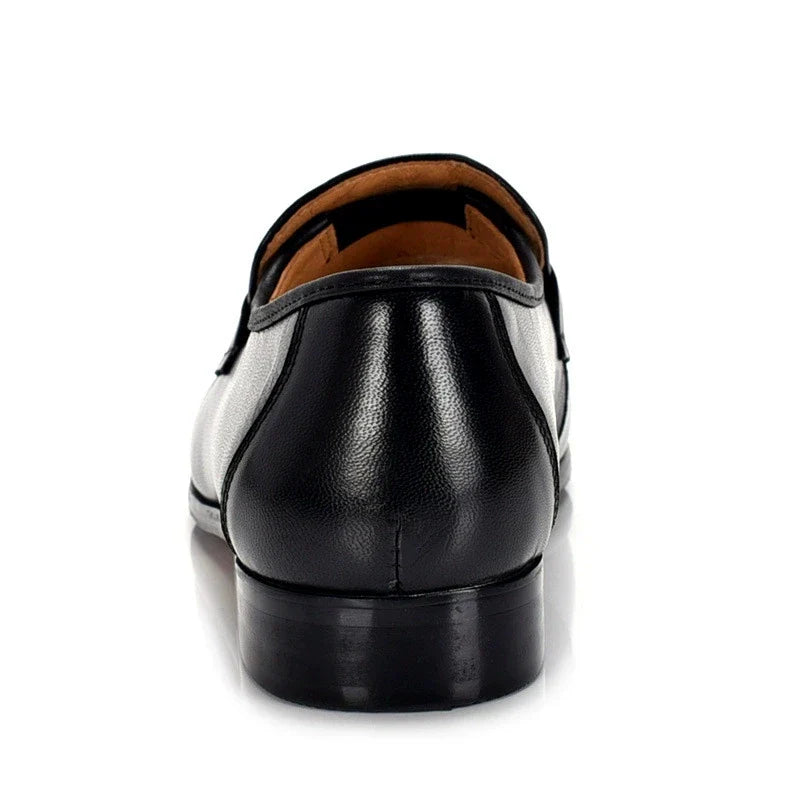 Luxury Brand Men Genuine leather Shoes Moccasins Men's Tassel Loafers Vintage Slip-on Casual Men Social Dress Shoes