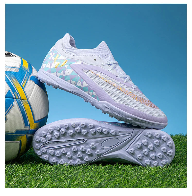 New Kid Match Boys Professional Non-Slip Comfortable Football Boots Sneakers Match Soccer Shoes Outdoor Sports Shoes Unisex