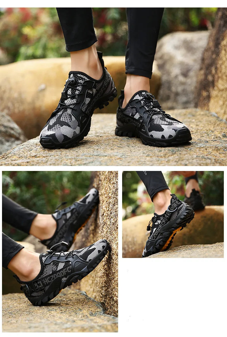Summer Hiking Shoes Unisex Wading Shoes Mens Water Hiking Boots Women Aqua Shoe Mountain Climbing Quick-Dry