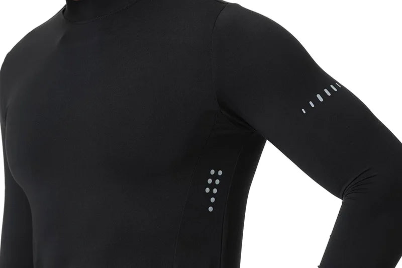 Men Children Long Sleeve Running Slim Tops Tees Sportswear Gym Fitness Compression T-shirt Outdoor Football Jersey Jogging Tight