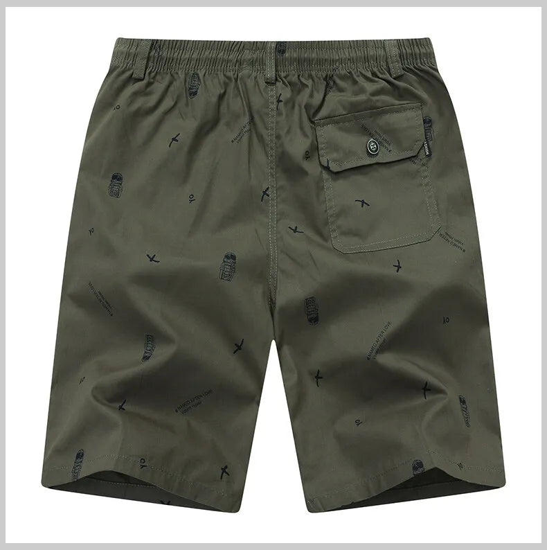 Men Light Weight Beach Shorts Summer Casual Sweat Shorts Baggy Sports Wide Leg Print Gym Running Shorts