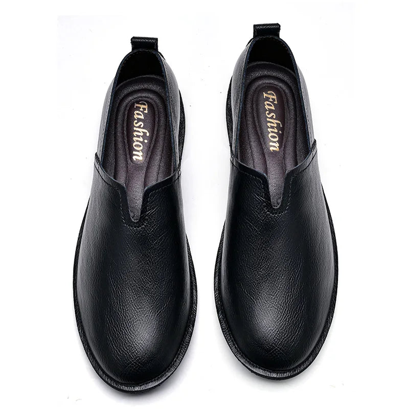 Large Men'S Soft Soled Retro Casual Loafers Comfortable And Non Slip Designed Purely By Hand For Casual Business Shoes 38-47